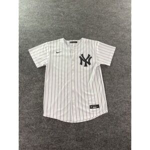 Anthony Volpe Jersey Boys Large White Nike New York Yankees Pinstripes Kids MLB